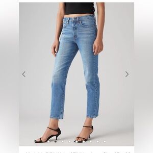 Levi's Light Blue Wedgie Fit Ankle Women's Jeans - 26